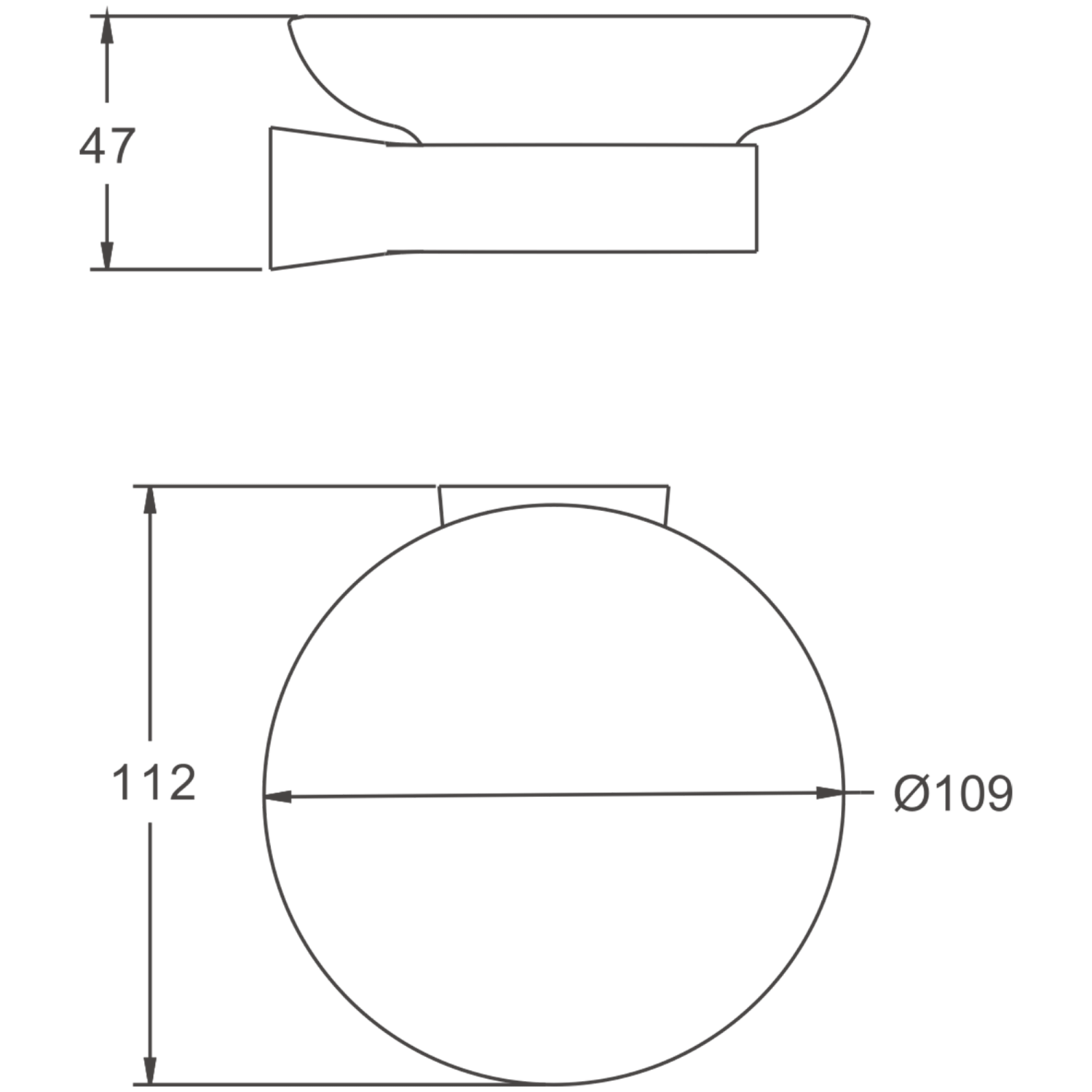 Мыльница BELZ оружейная сталь (B91202) - фото 2