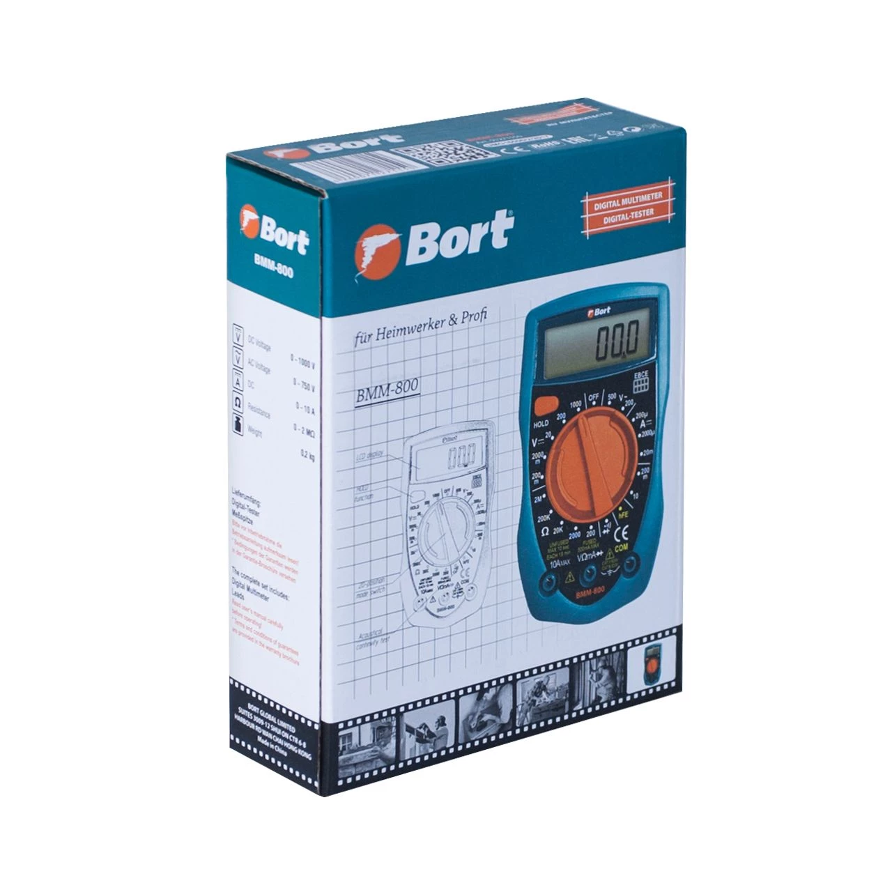 Мультитестер Bort BMM-800 (91271150) Мультитестер Bort BMM-800 (91271150) - фото 5