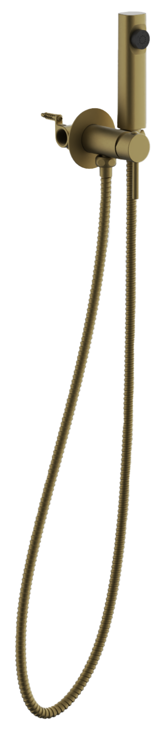 Смеситель BELZ с гигиенической лейкой золотой (B55804-5)