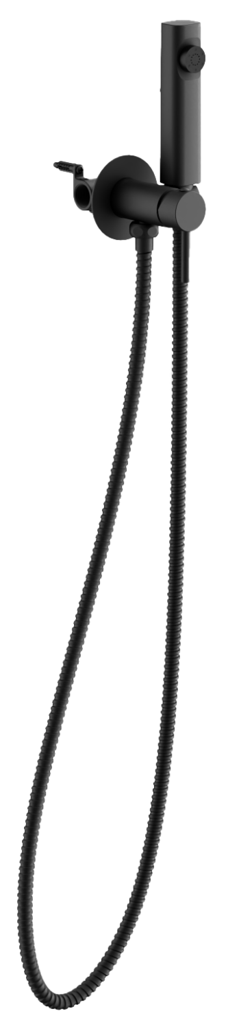 Смеситель BELZ с гигиенической лейкой черный (B55804-7)