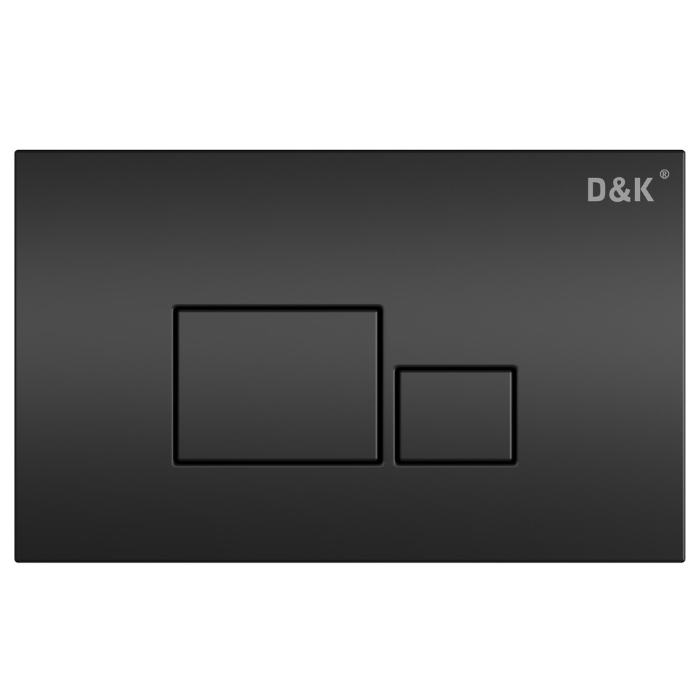 Клавиша смыва DK черный Quadro (DB1519025) - фото 1