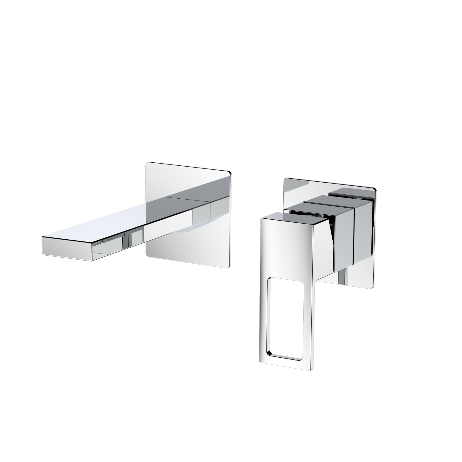 Смеситель для раковины DQ Dortmund встраиваемый настенный хром (DA1714401)