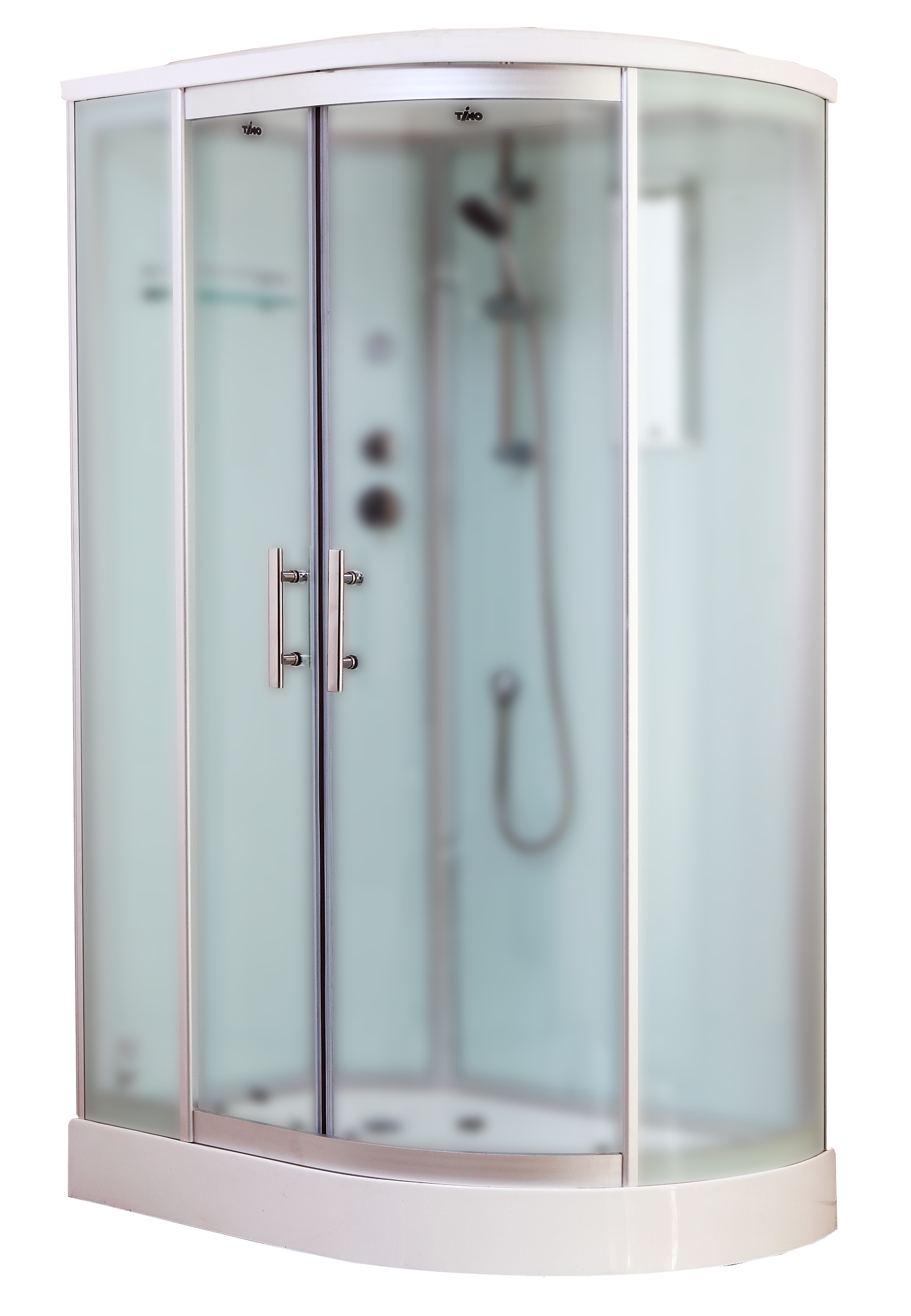 Душевая кабина Timo Standart Silver Fabric 120*85*220  (T-6602SLF)