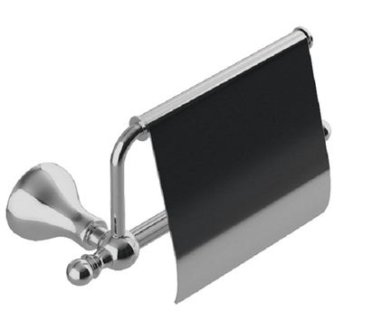 Держатель для туалетной бумаги с крышкой IDDIS Retro сплав металлов (RETSSC0i43) - фото 1