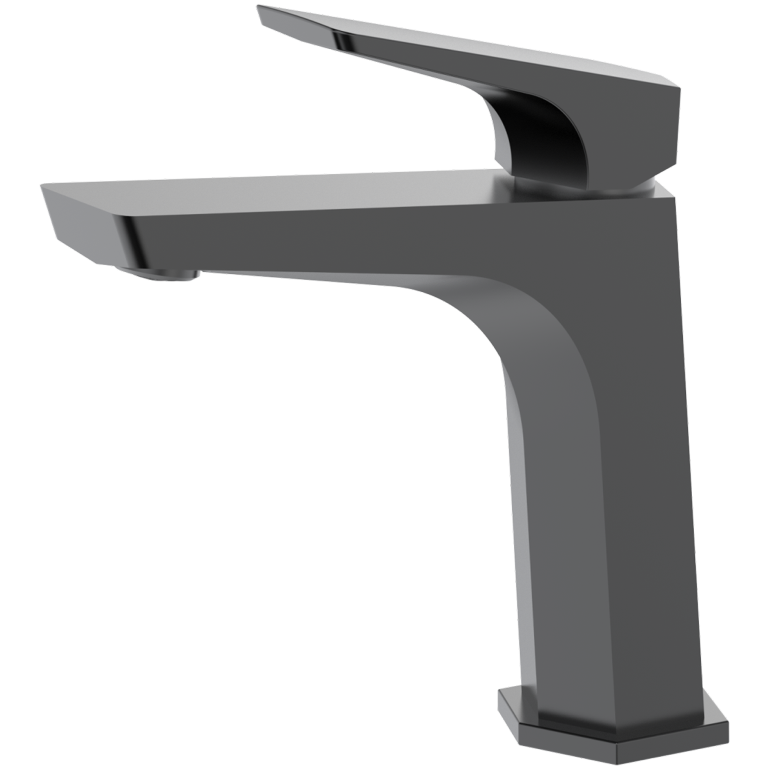 Смеситель для раковины HAIBA оружейная сталь (HB10726-3) - фото 1