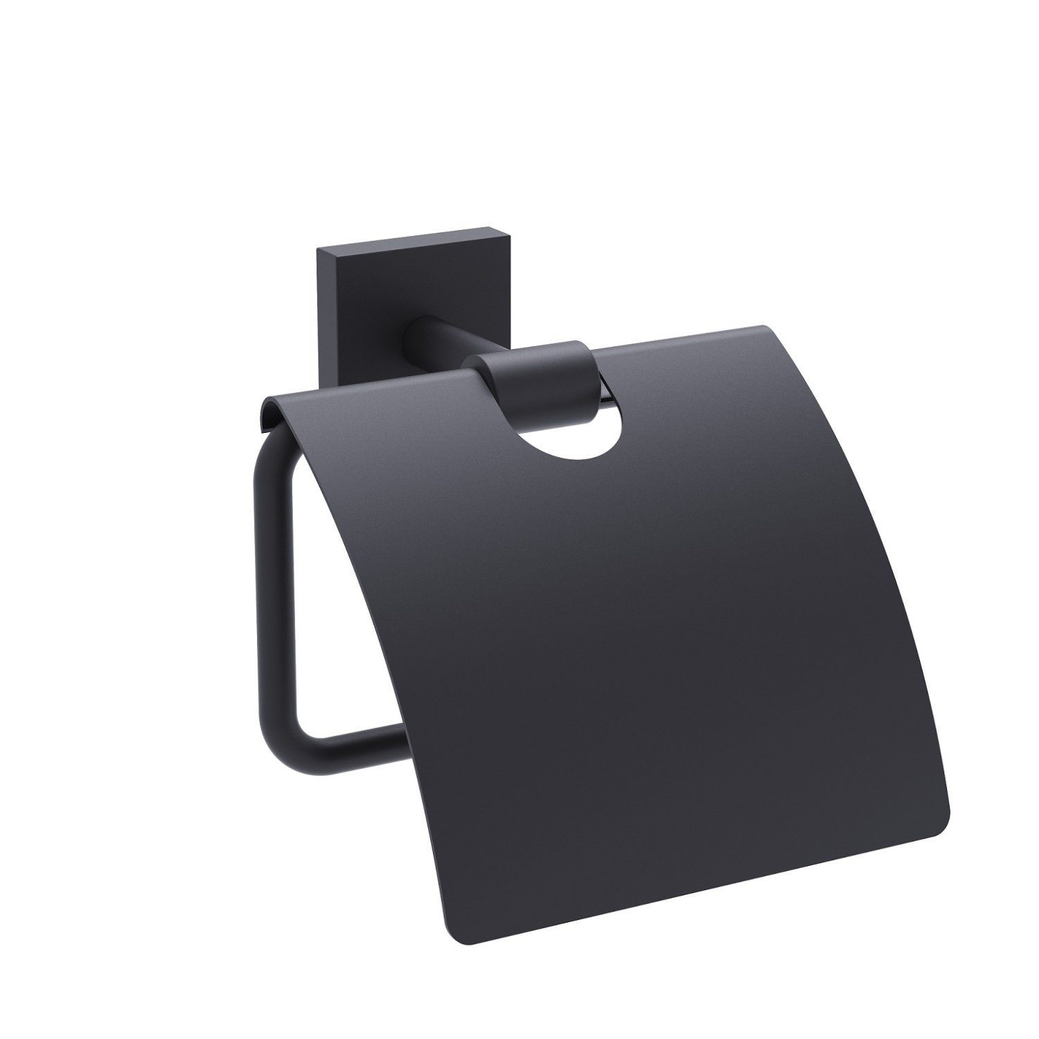 Бумагодержатель Timo Selene (12042/03) черный - фото 1