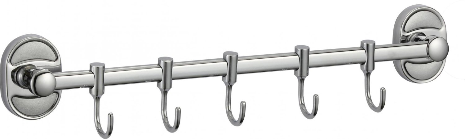 Планка с крючками (5 крючков) Savol 70 (S-008205) - фото 1