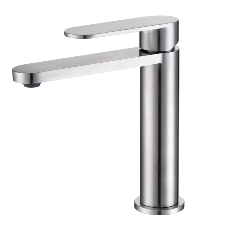 Смеситель Raglo для раковины монолитный, сатин (R10.10.05) Смеситель Raglo для раковины монолитный, сатин (R10.10.05) - фото 1