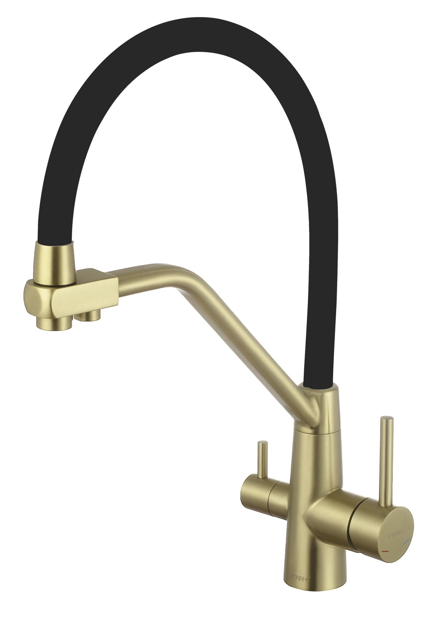 Смеситель для кухонной мойки под фильтр питьевой воды Fmark (FS0662-C01)