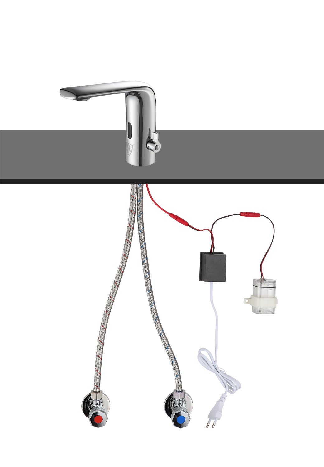 Смеситель для умывальника сенсорный RUSH Tinos (TI3732-11) - фото 2