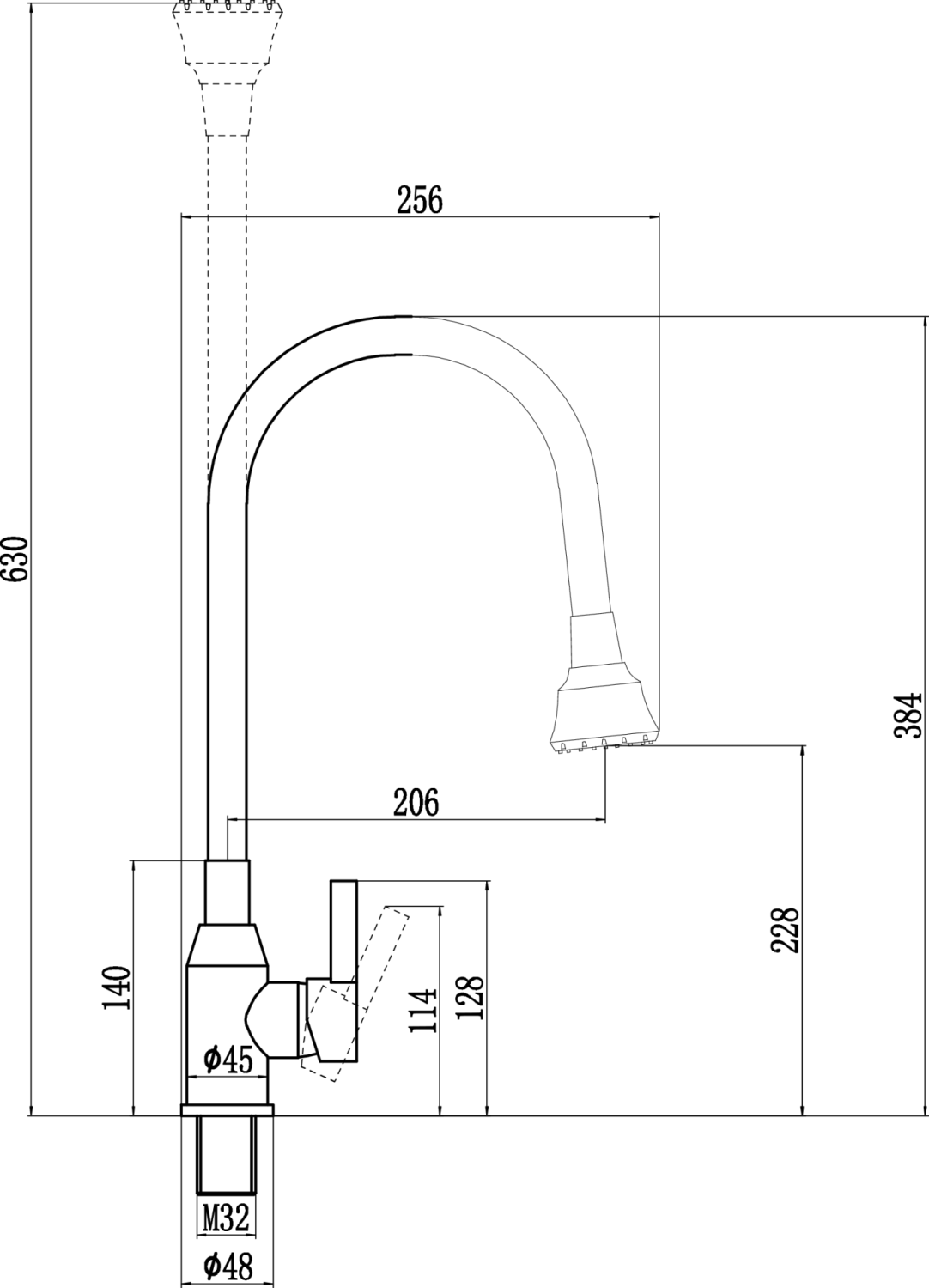 Смеситель для кухни Fmark (FS8266H-02) - фото 3