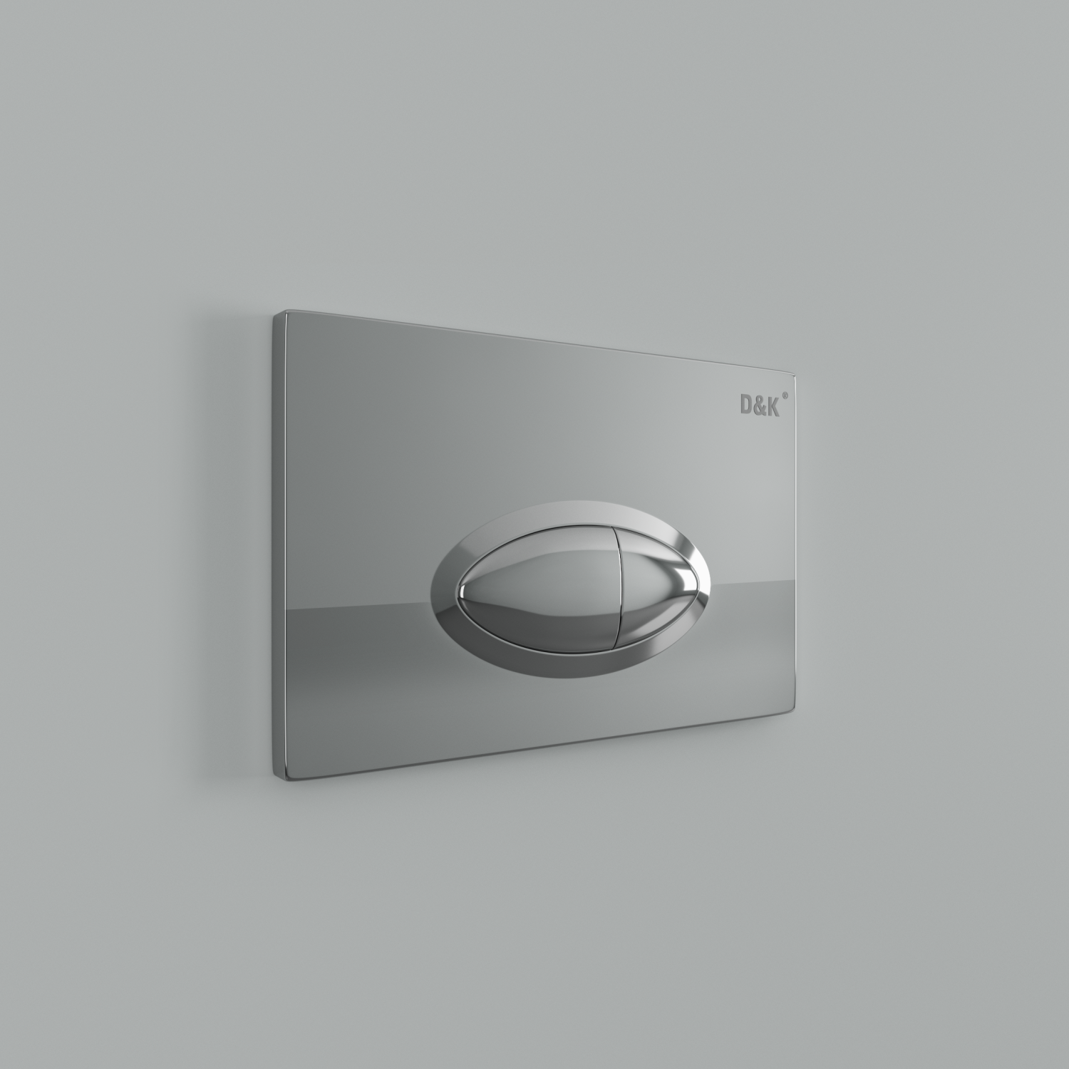 Клавиша смыва DK хром Rhein.Marx (DB1399001) - фото 2