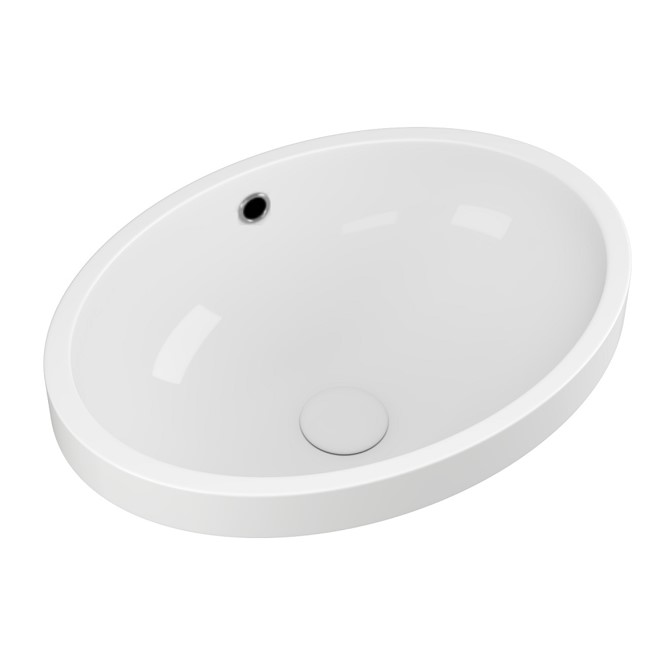 Раковина под столешницу D&K Venice белая 605*440*205мм (DT1021716) Раковина под столешницу D&K Venice белая 605*440*205мм (DT1021716) - фото 1