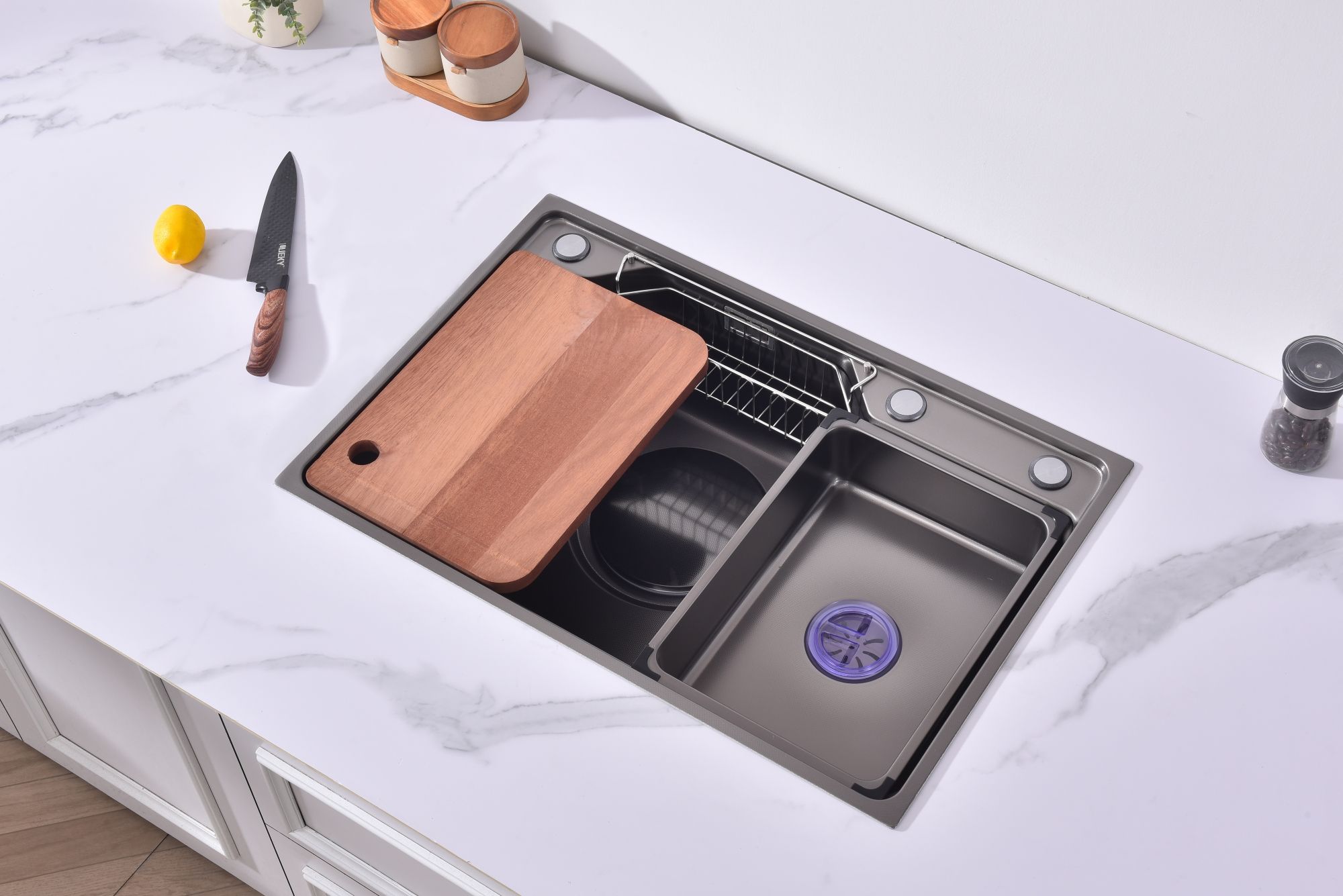 Мойка для кухни Fmark (FSC6845Q) - фото 6