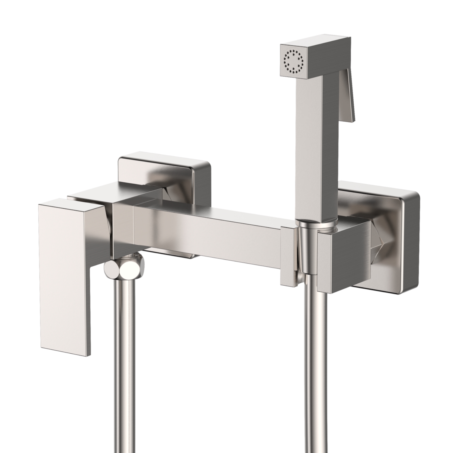 Смеситель Splenka настенный с гигиеническим душем (S98.51.05)