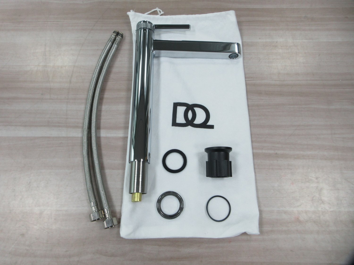 Смеситель для раковины высокий DQ Bonn хром (DA1702001) - фото 4