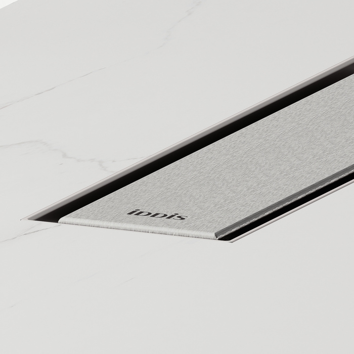 Лоток душевой IDDIS Perfex, сифон 360, комбинированный затвор, двухсторонняя решетка, 800мм, хром (975B8SB00DZ) - фото 3