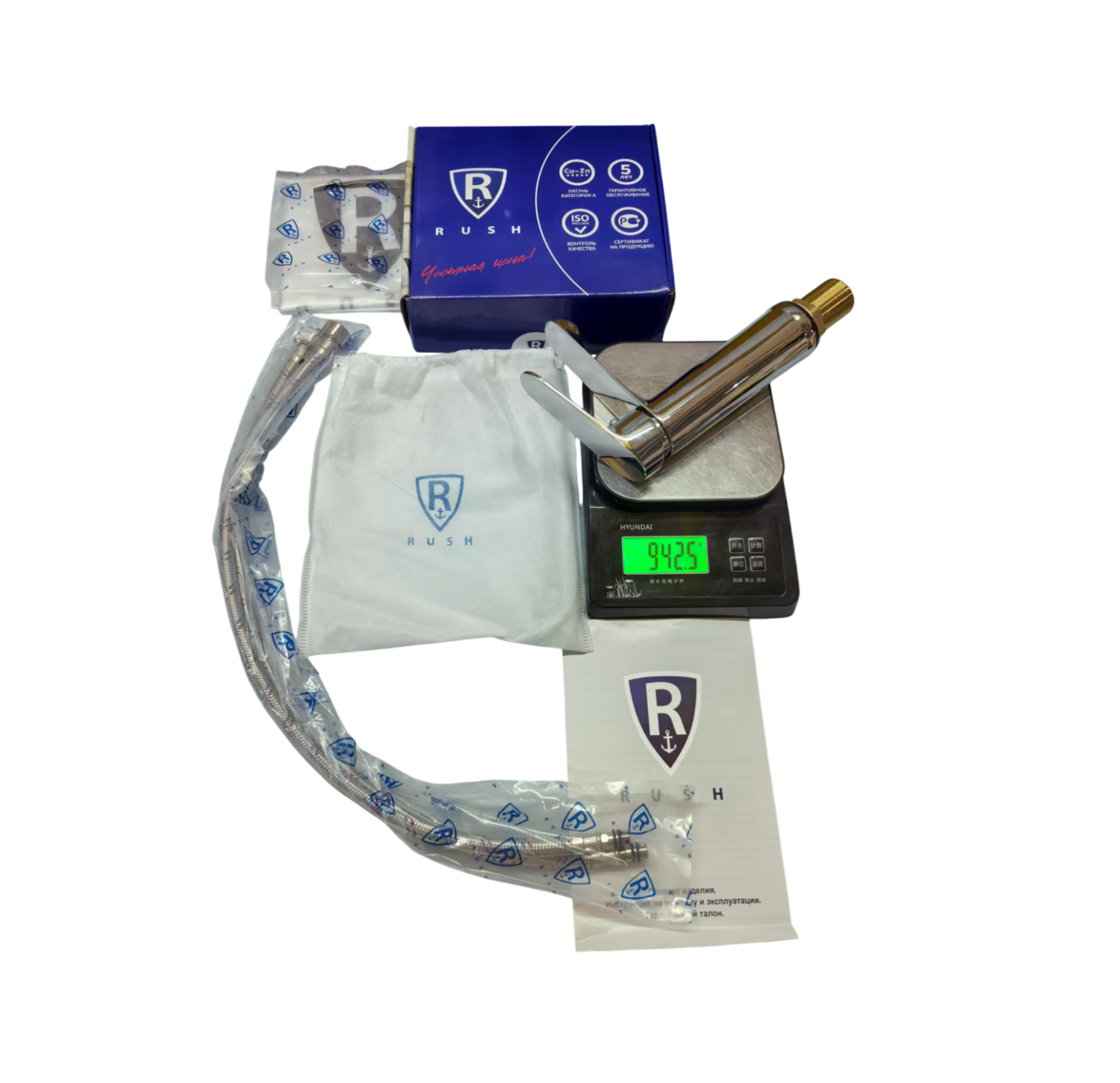 Смеситель для умывальника RUSH EGO (EG5308-11) - фото 2