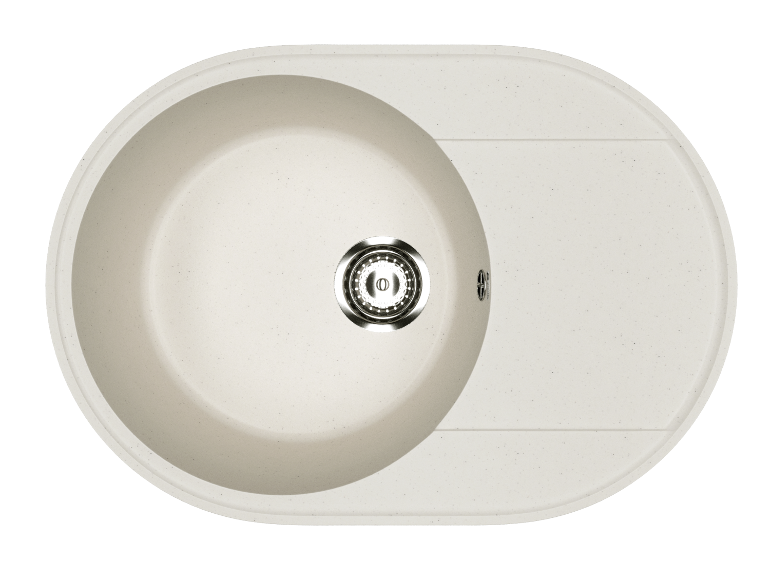 Мойка Practik белый камень (PR-M 610-001) - фото 1