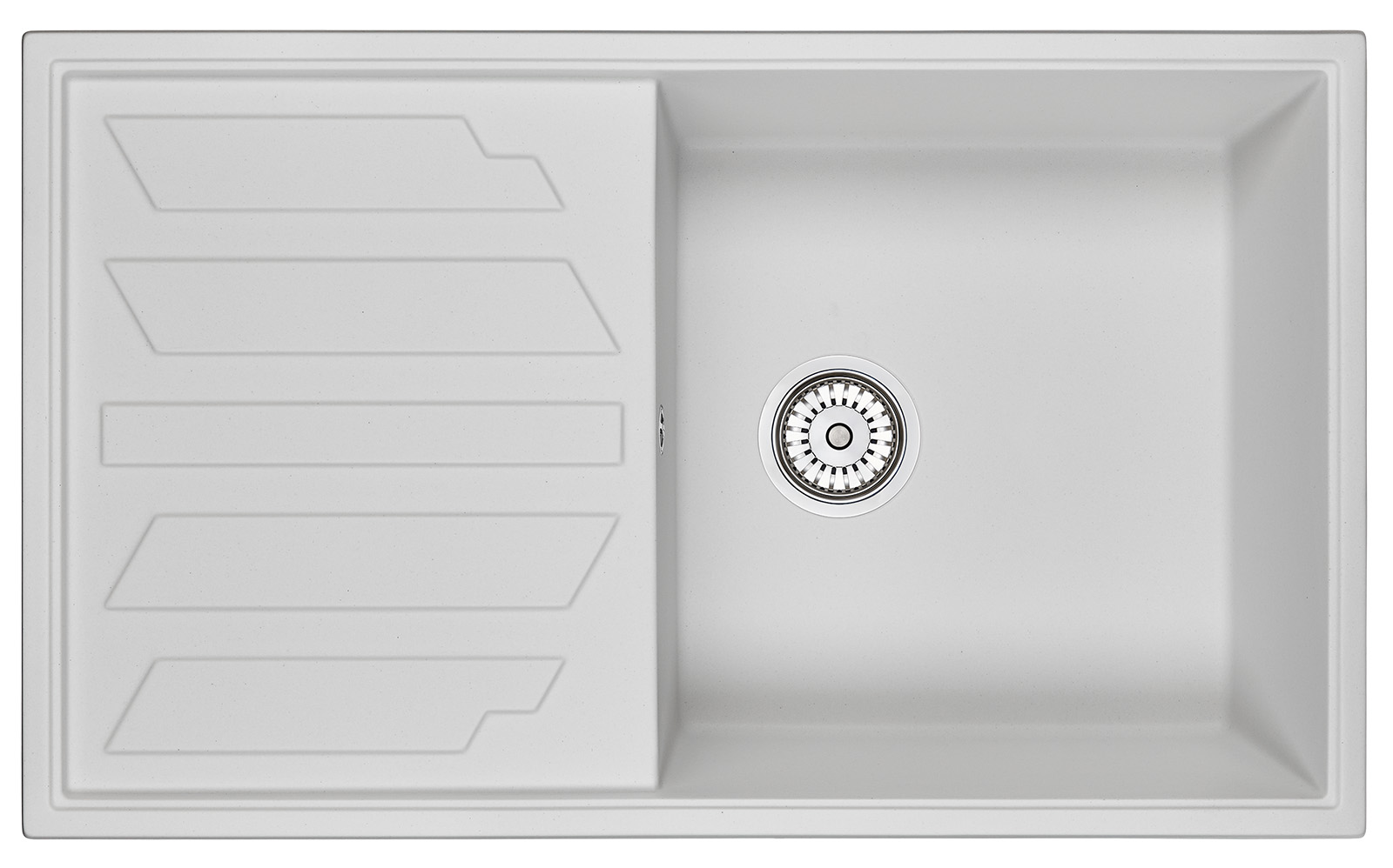 Кухонная мойка GRANULA (8601, АРКТИК )