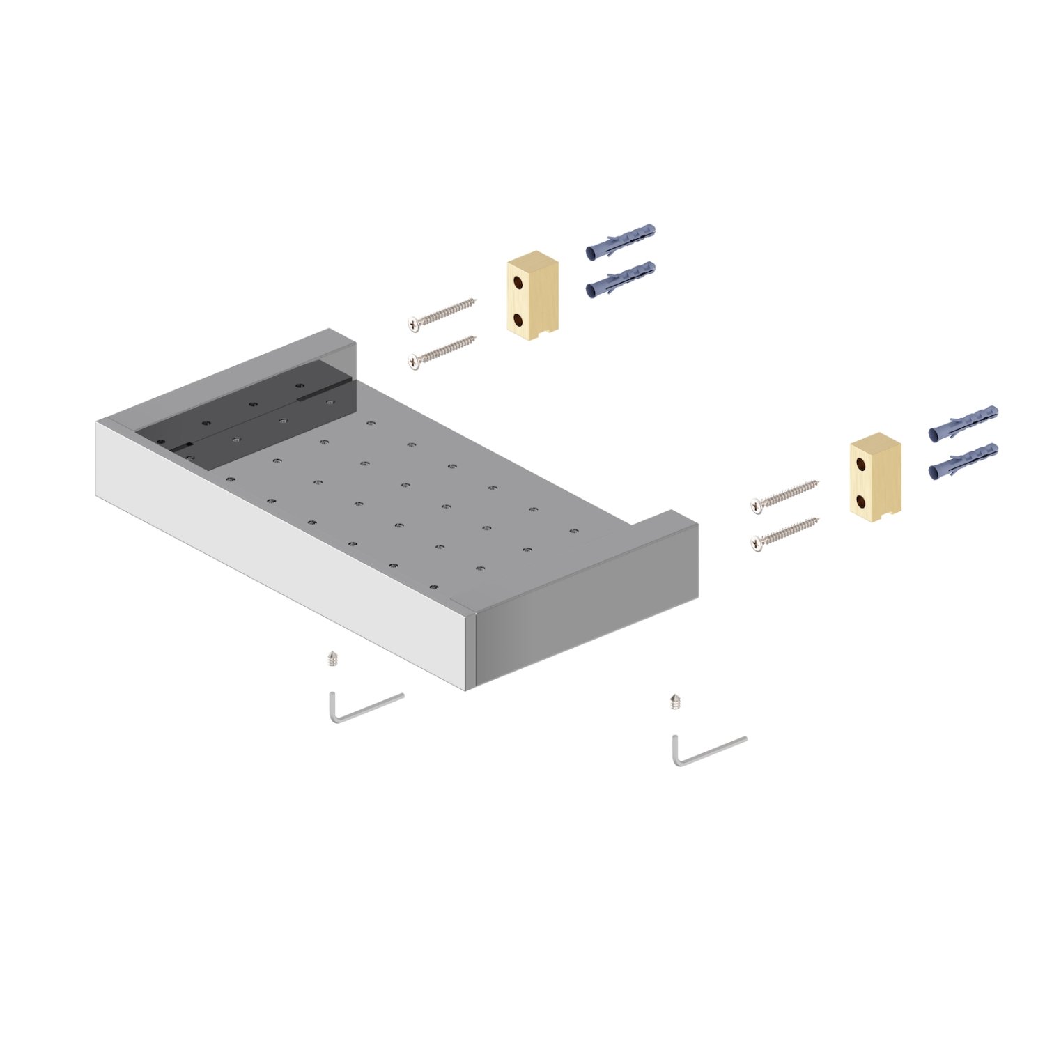 Полка Timo Petruma никель (15222/13) - фото 2