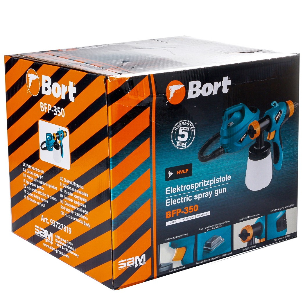 Распылитель электрический Bort BFP-350 (93727819) Распылитель электрический Bort BFP-350 (93727819) - фото 6