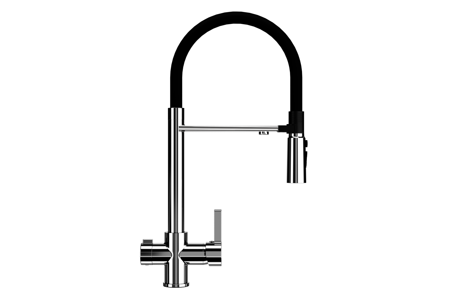 Смеситель для кухни Ulgran Classic (U-026 хром) - фото 1