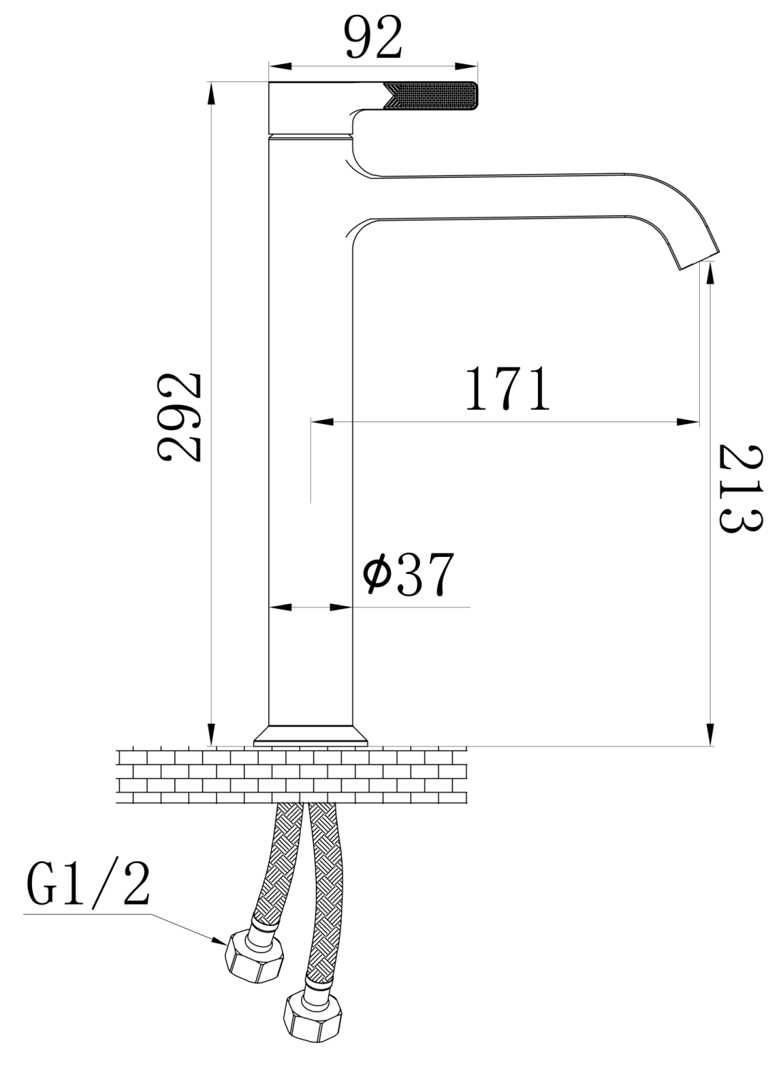 Смеситель для раковины Savol (S-AF5511Q) - фото 2