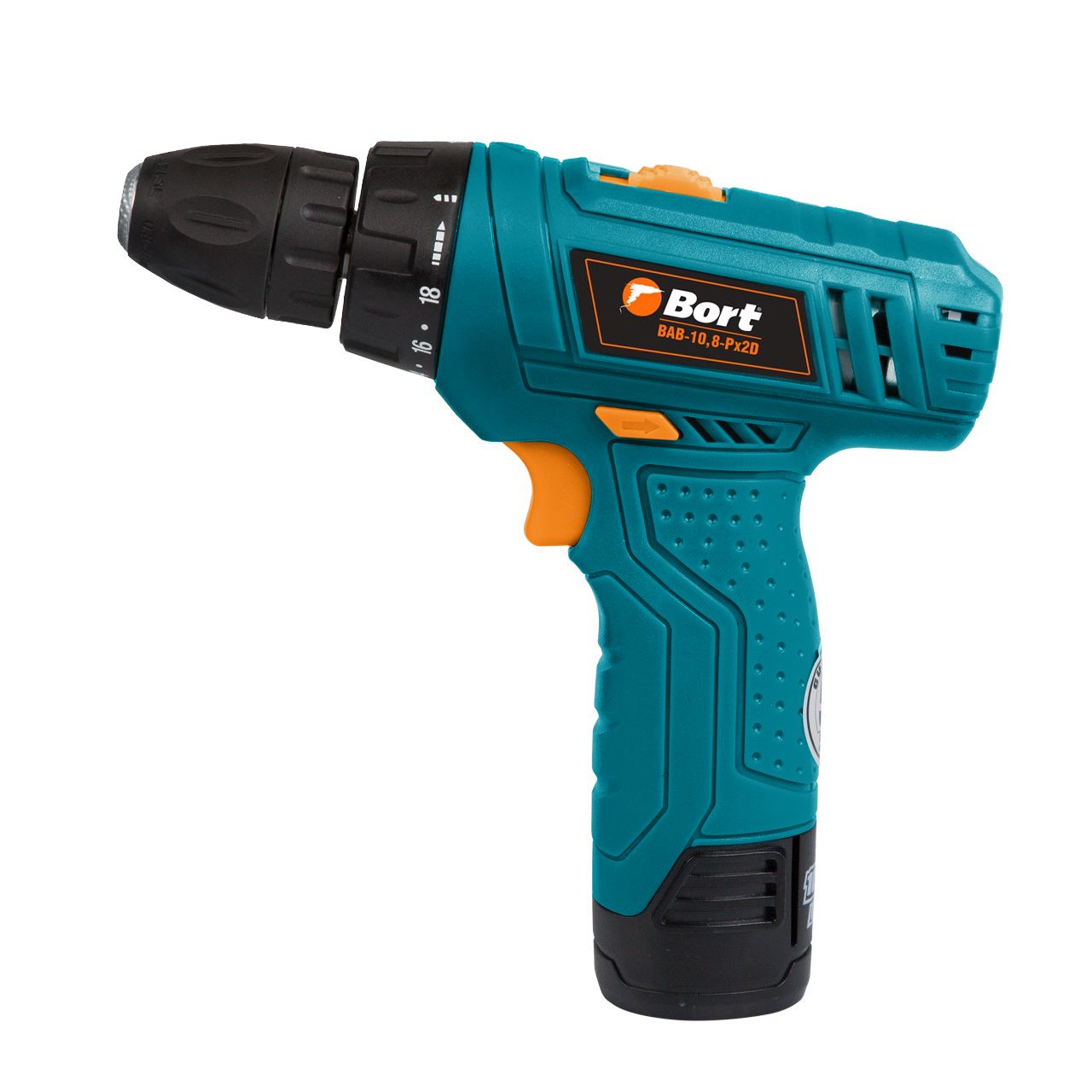Дрель-шуруповерт аккумуляторная Bort BABort B-10,8-Px2D (2x1,3А.ч) (91270948) Дрель-шуруповерт аккумуляторная Bort BABort B-10,8-Px2D (2x1,3А.ч) (91270948) - фото 3