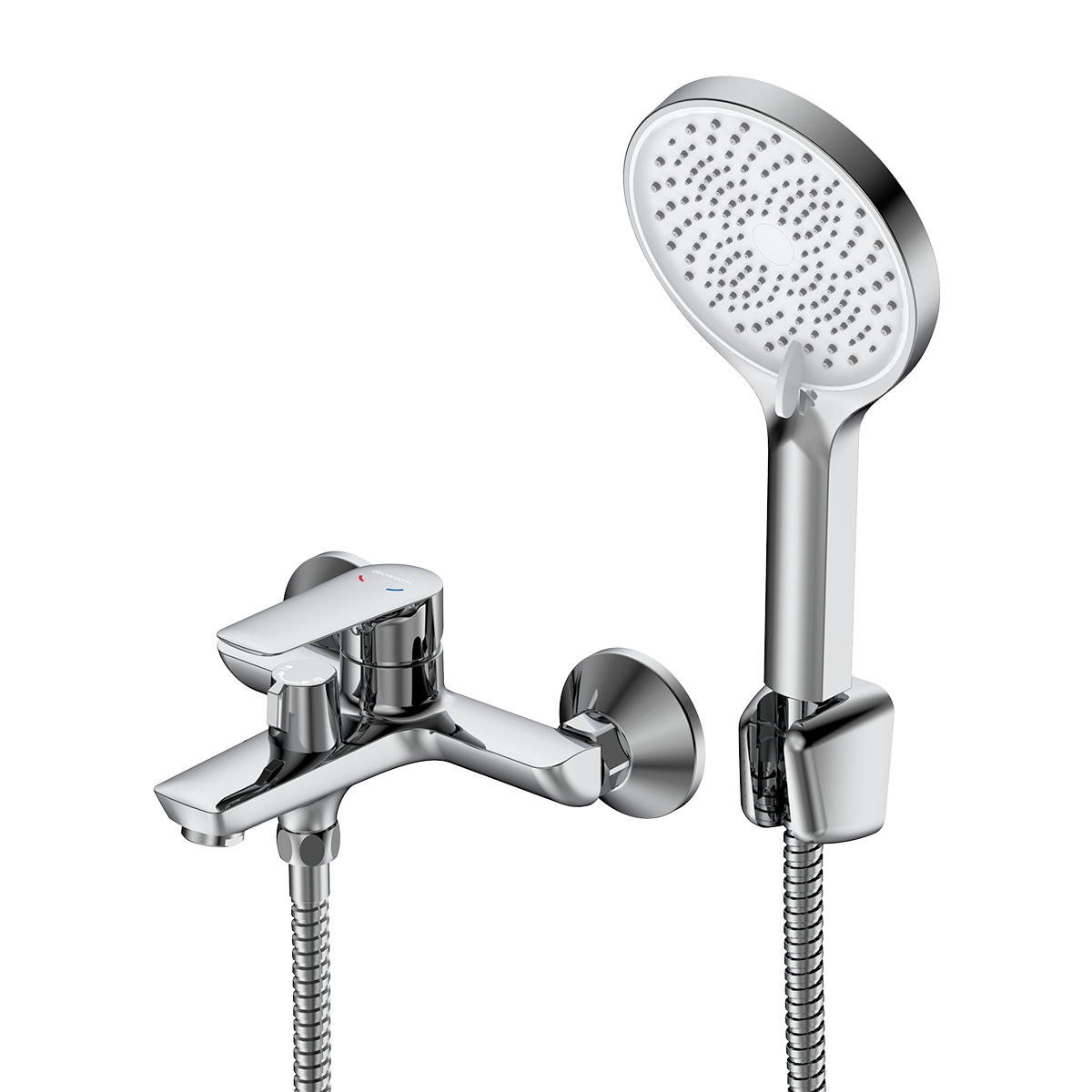 Смеситель DECOROOM DR27 для ванны с монолитным изливом (DR27036) - фото 1