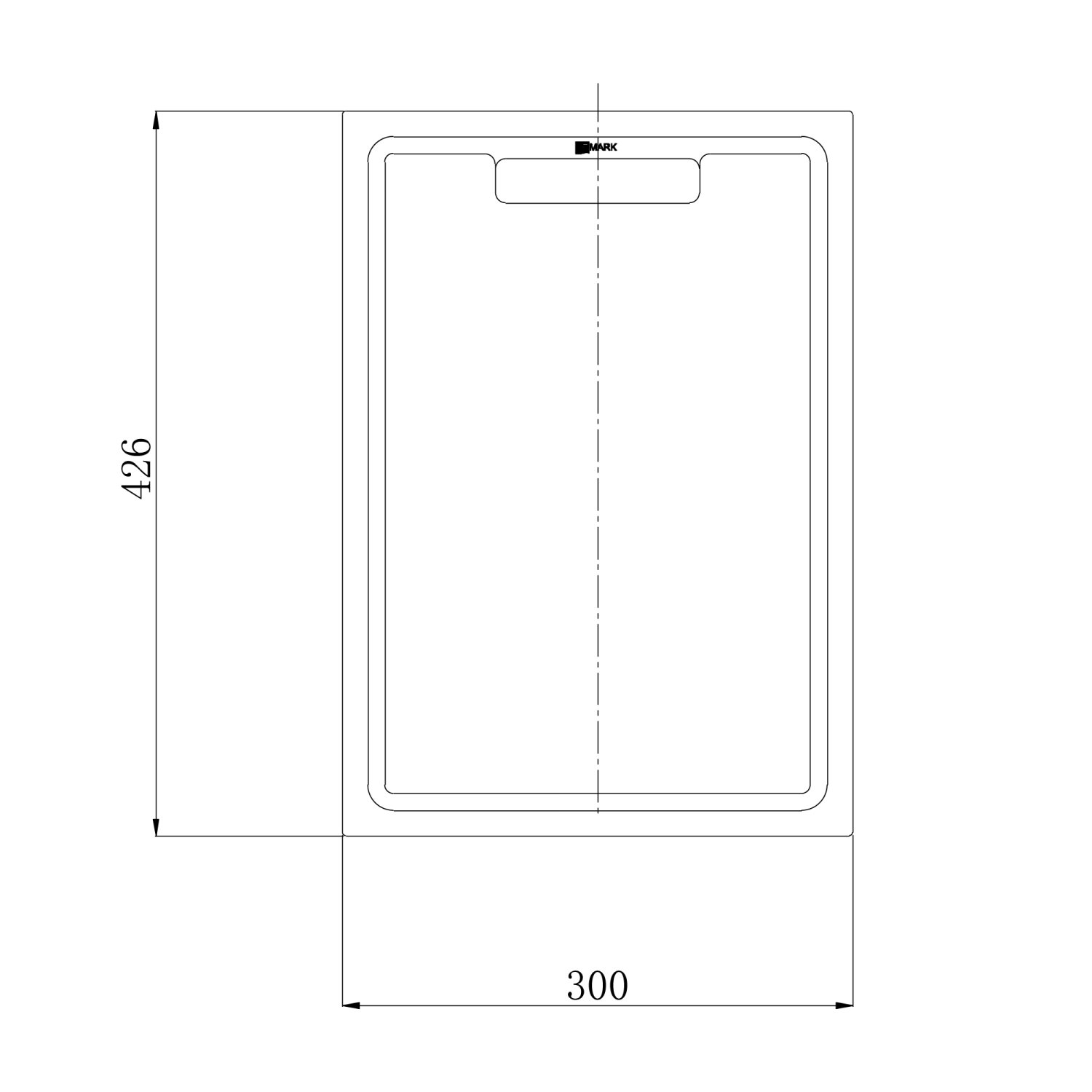 Доска разделочная универсальная материал: дерево-бамбук (9950175) - фото 3