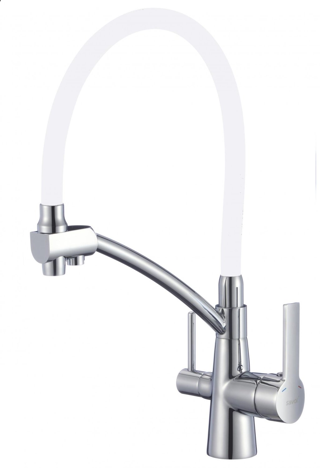 Смеситель хром для кухни под фильтр Savol (S-L1805-02) - фото 1
