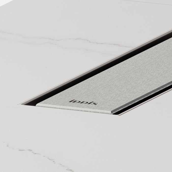 Лоток душевой IDDIS Perfex, сифон 360, комбинированный затвор, двухсторонняя решетка, 600мм, хром (975B6SB00DZ) - фото 3