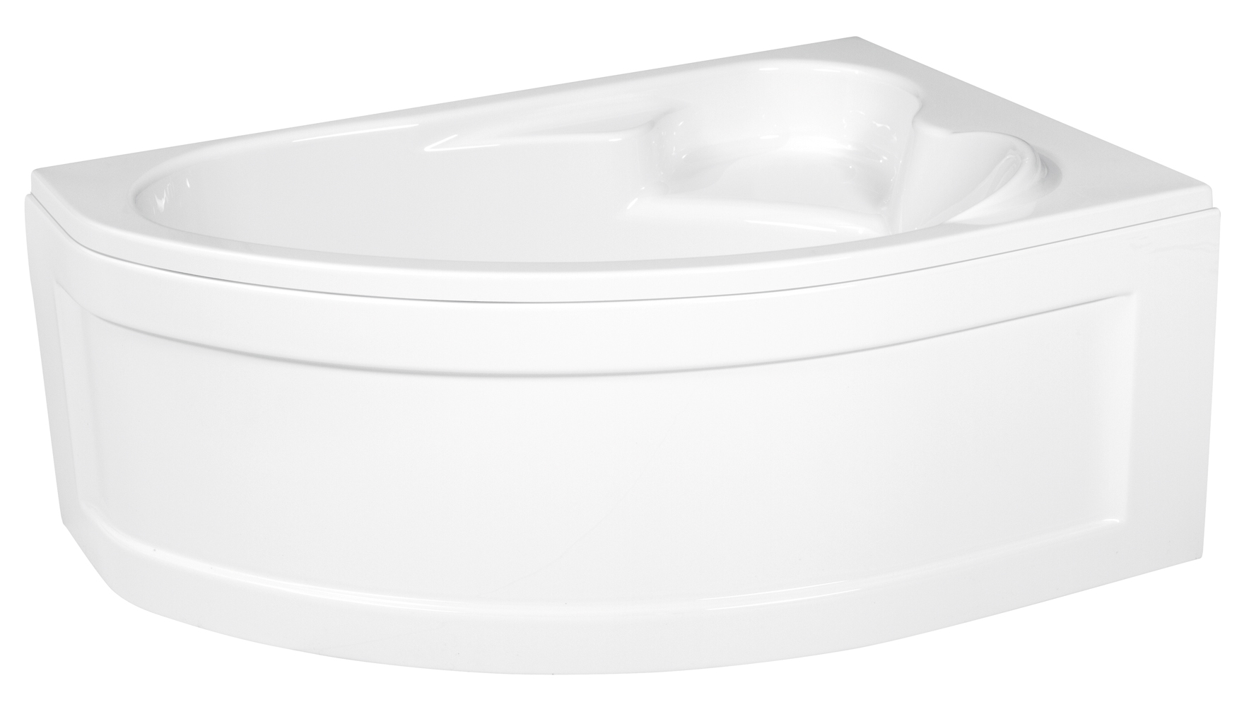 Ванна Cersanit асимметричная KALIOPE 153x100 правая (63442) Ванна Cersanit асимметричная KALIOPE 153x100 правая (63442) - фото 2
