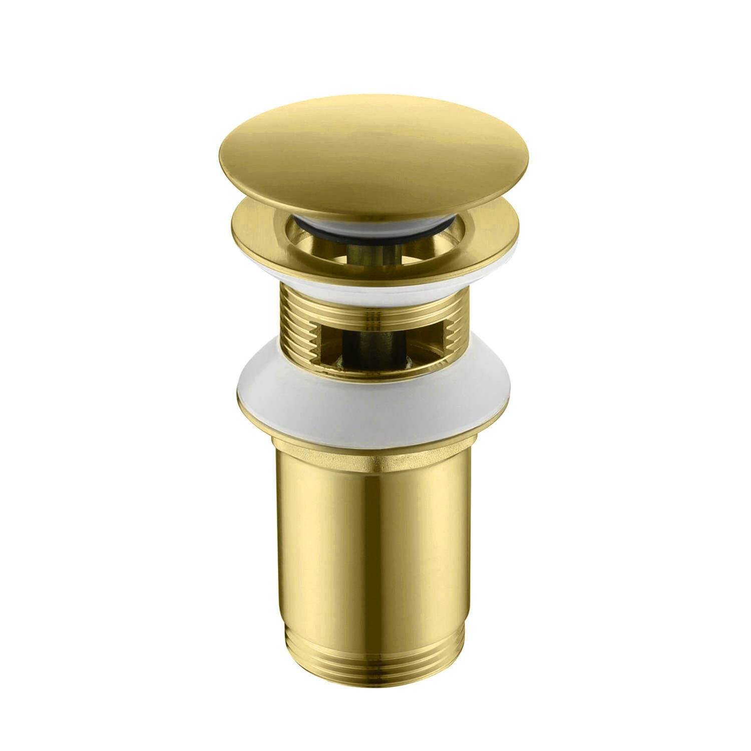 Донный клапан Timo золото шлифованное (8011/20) - фото 1