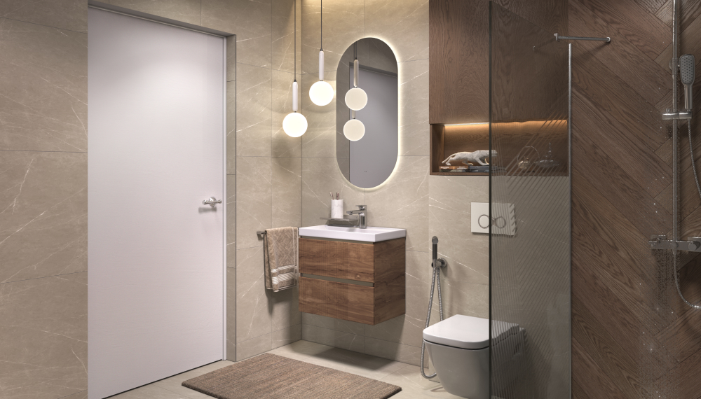 Раковина VIGO Classica Slim 60 (Madera) (4627173210874) - фото 8