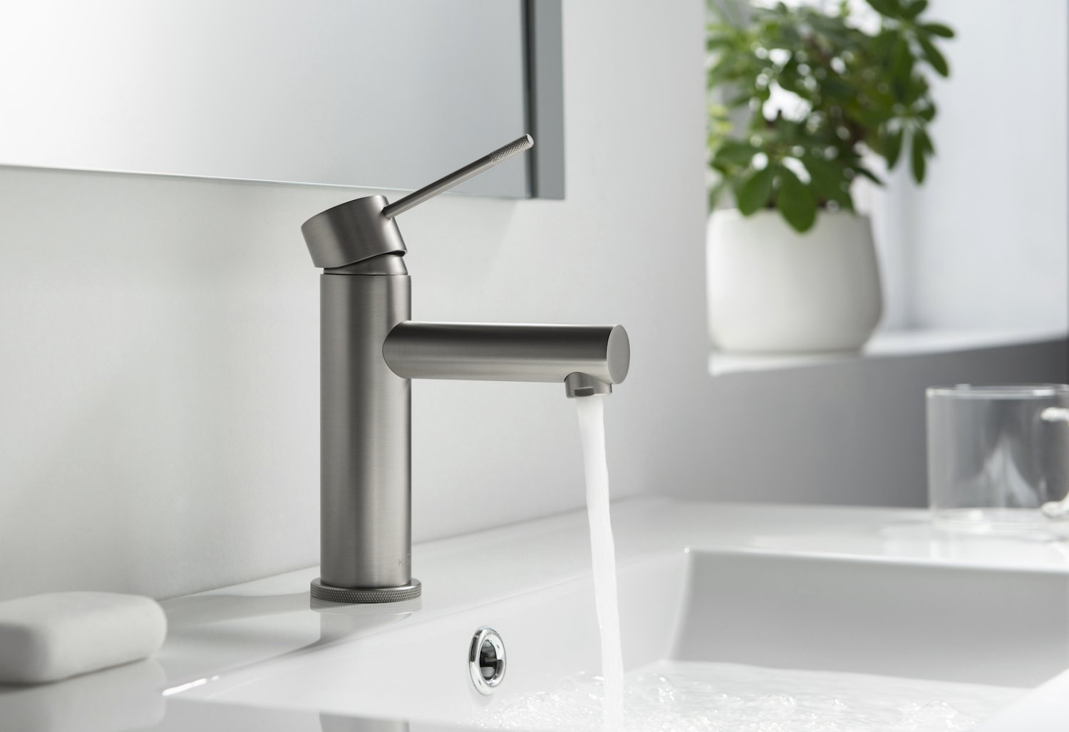 Смеситель для раковины Timo Saona никель (2361/13F) - фото 2