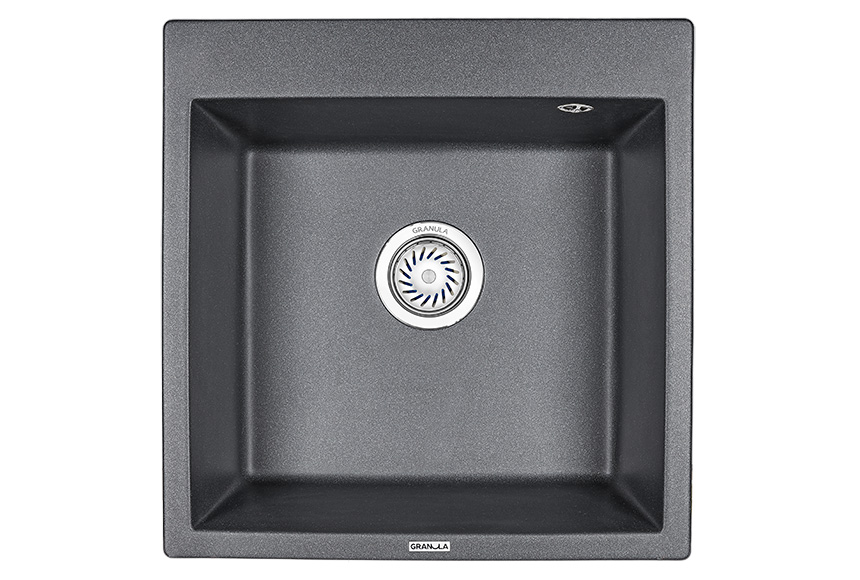 Кухонная мойка GRANULA (5102, ШВАРЦ)