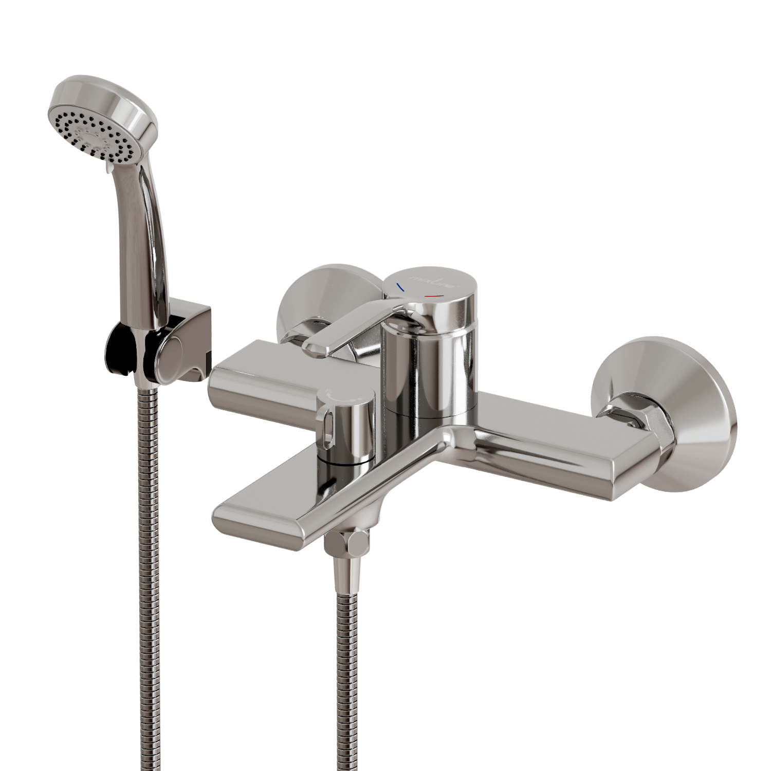 Смеситель для ванны MIXLINE ML40-01 "Flat" 35k (553904)
