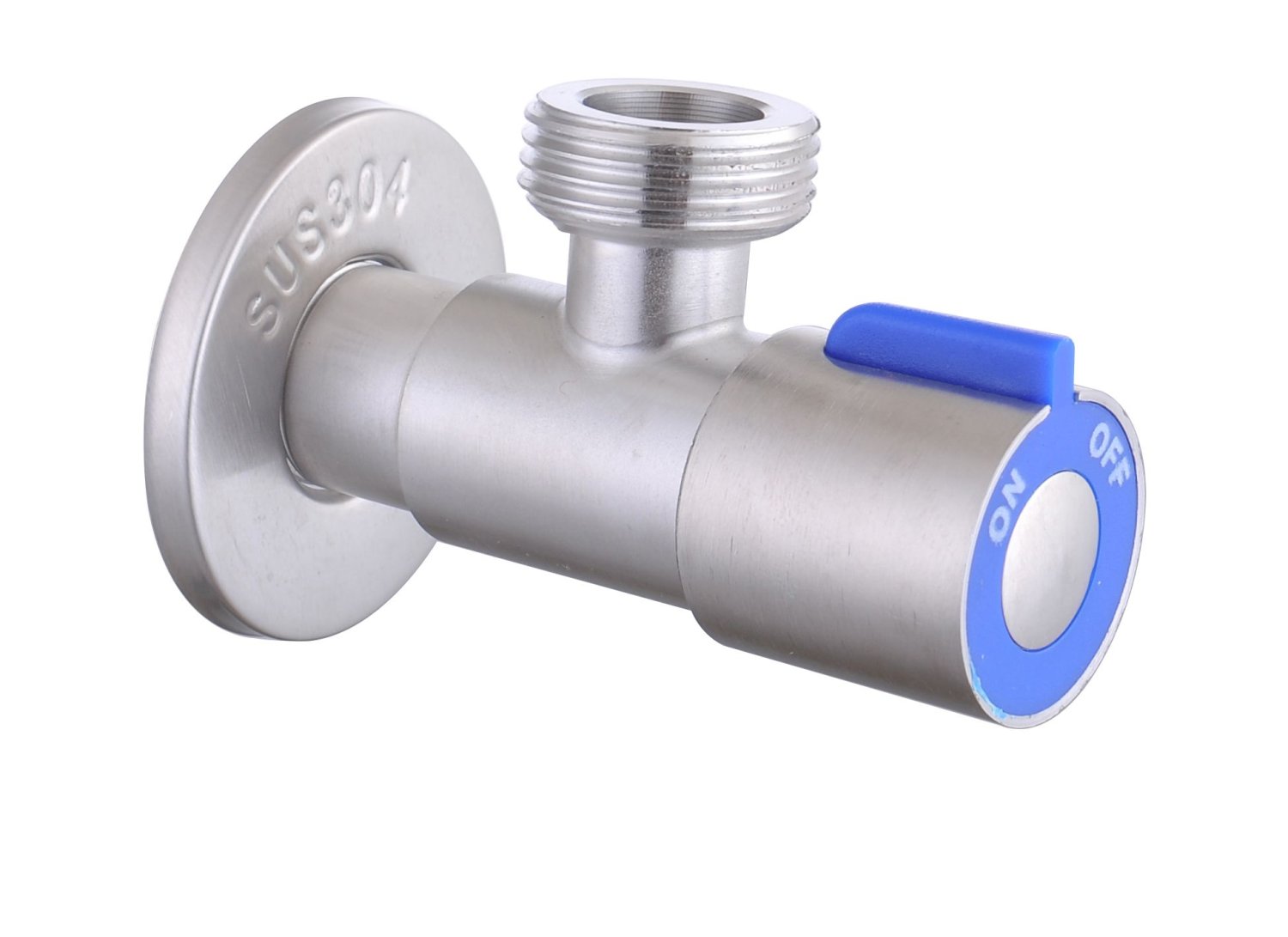 Угловой вентиль синий 3/4 Fmark (FS(006)10) - фото 1