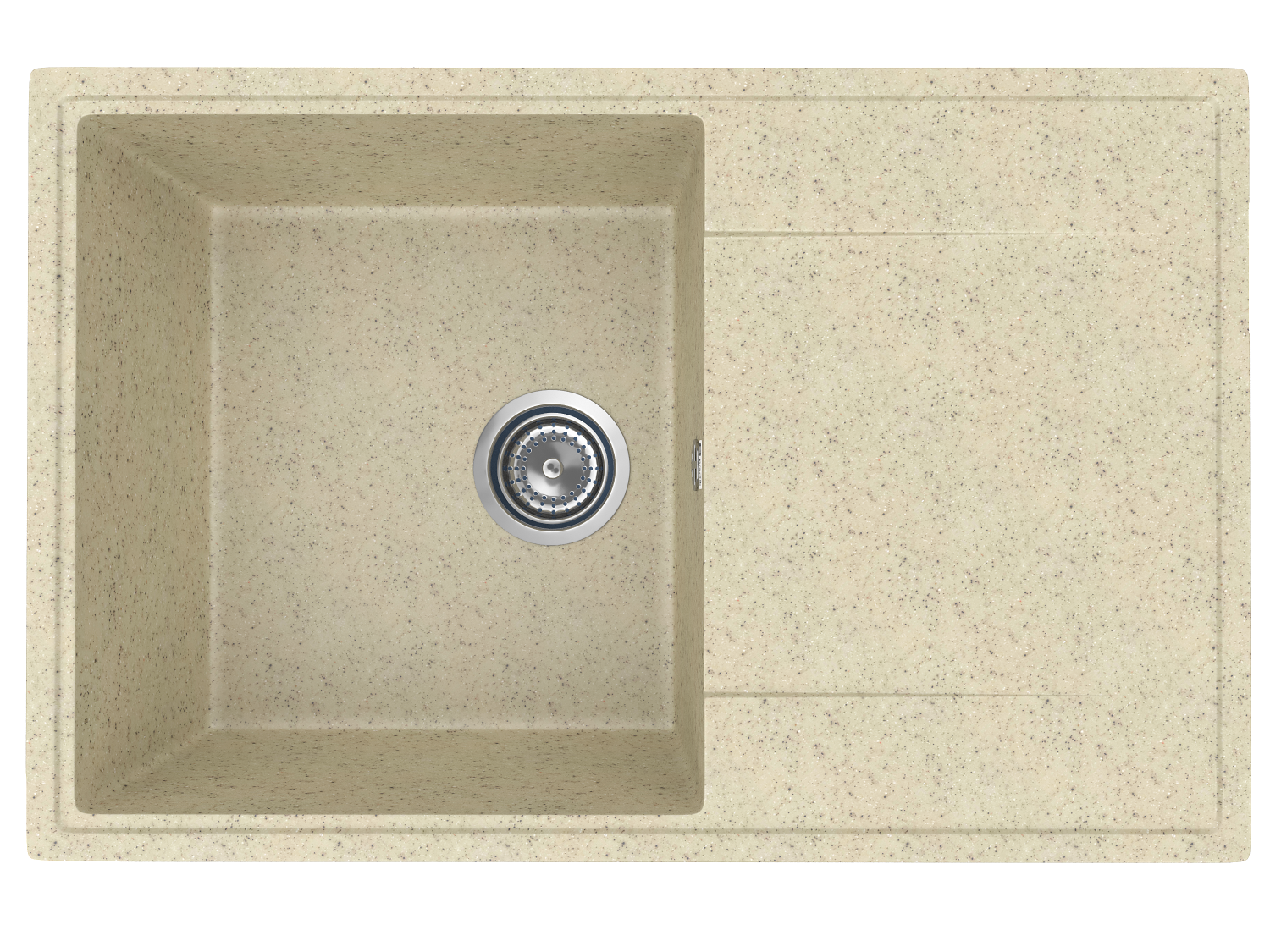 Мойка Practik слоновая кость (PR-M 735-002) - фото 1