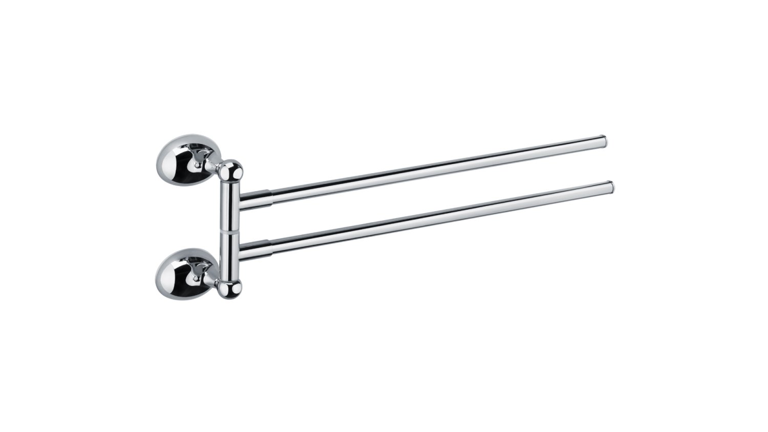 Полотенцедержатель поворотный двойной Grampus Briz  GR-3002A - фото 1