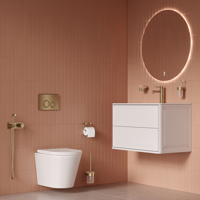 Унитаз подвесной безободковый c системой смыва Торнадо IDDIS Calipso Q (CAQRDSEi25) - фото 2