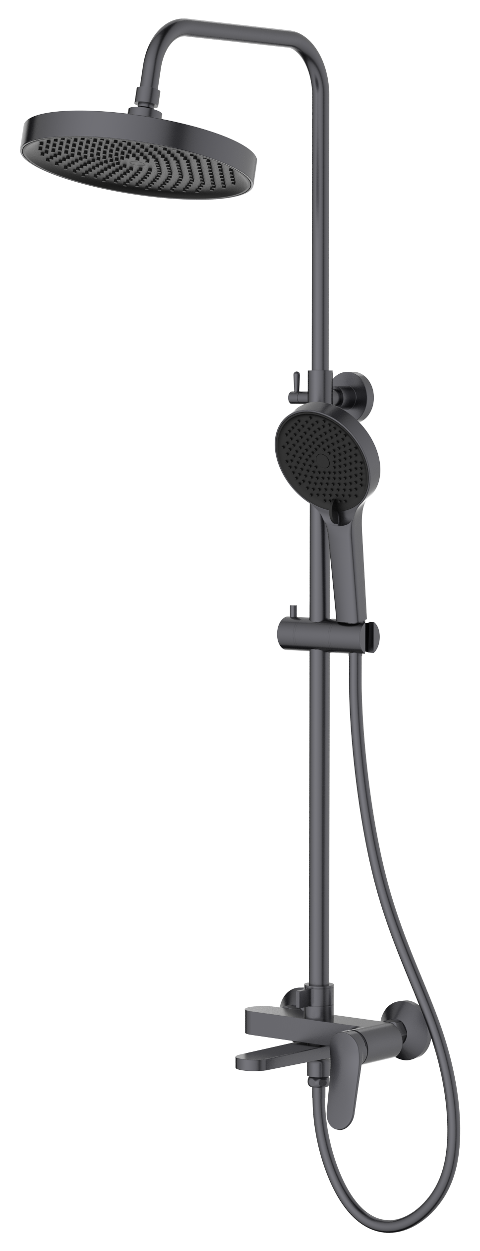 Душевая система BELZ оружейная сталь (B24786-3) - фото 1