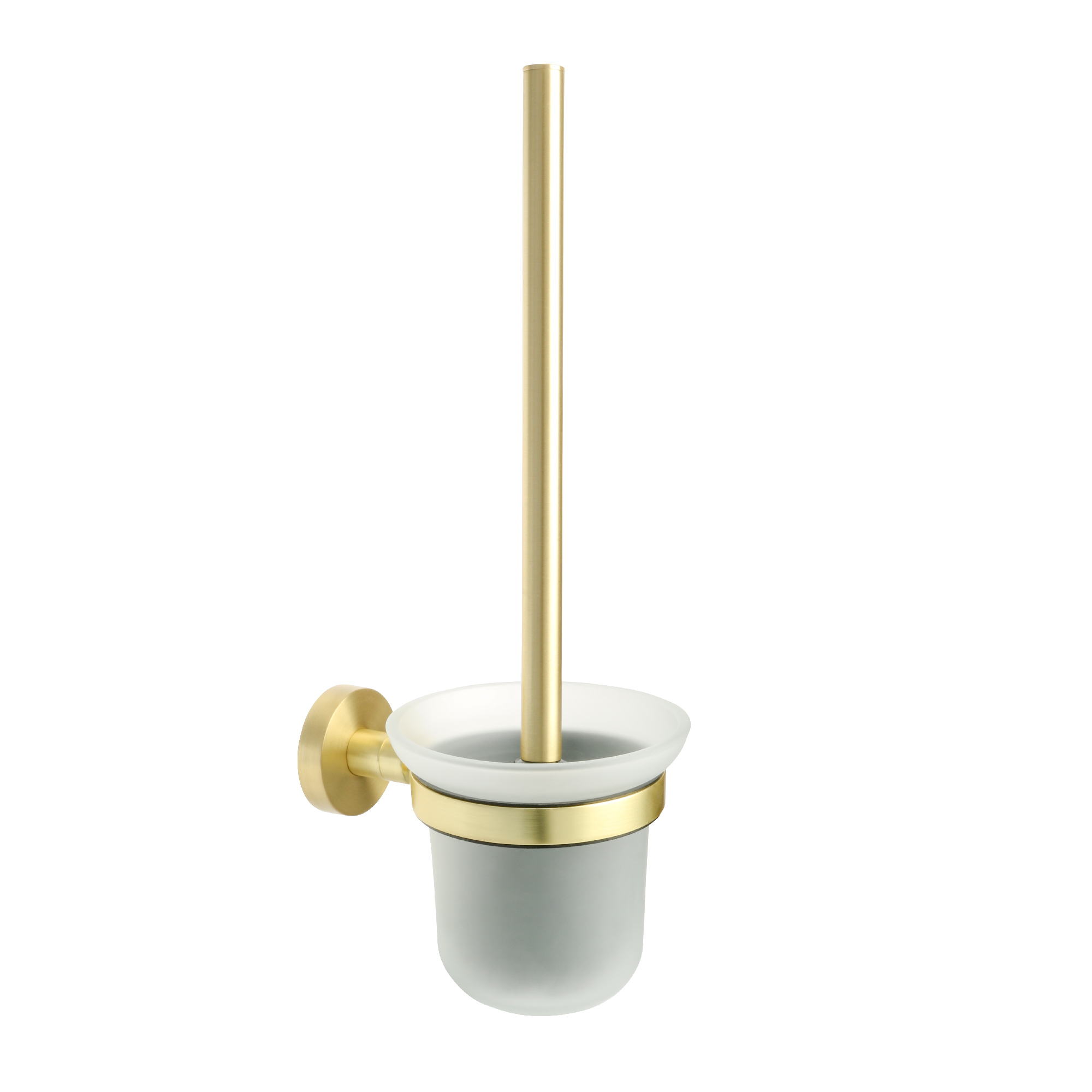 Ерш для туалета золото-сатин Fixsen Comfort Gold (FX-87013) - фото 1