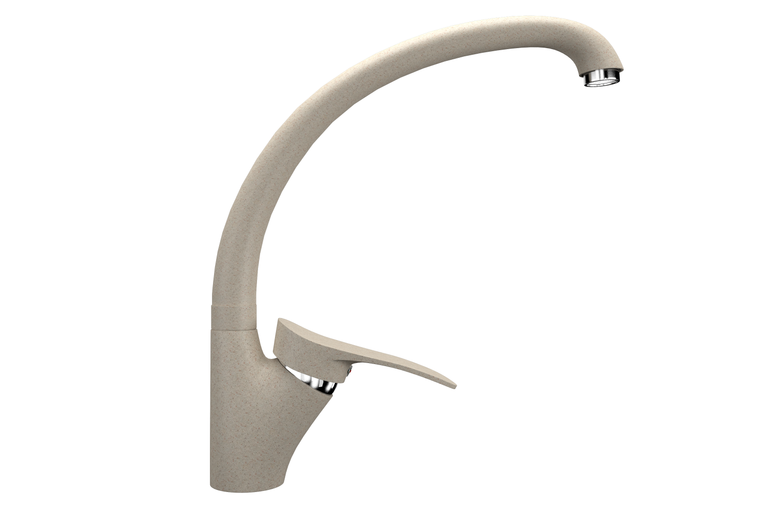 Смеситель для кухни ULGRAN Classic бежевый (U-001-328) - фото 1