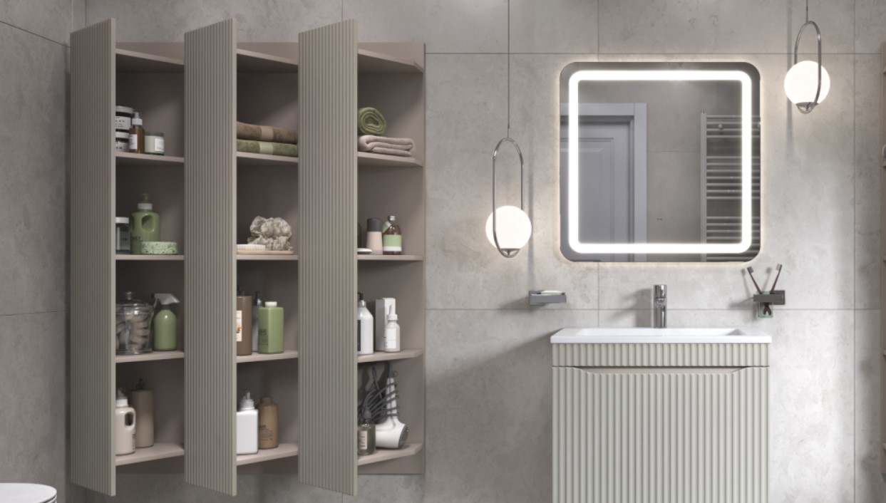 Шкаф навесной Velvex Alba 400 тирамису (287 тирамису) - фото 2