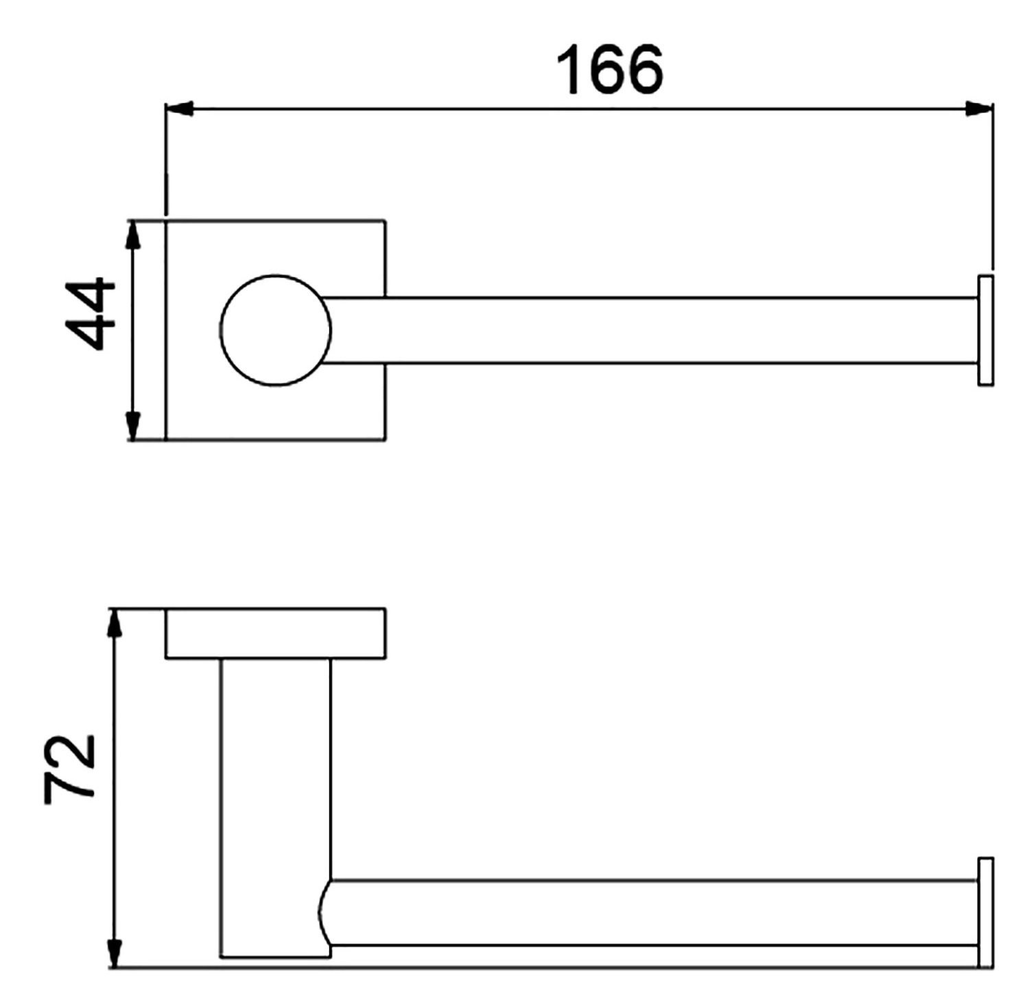 Бумагодержатель Timo Selene (12035/03) - фото 3