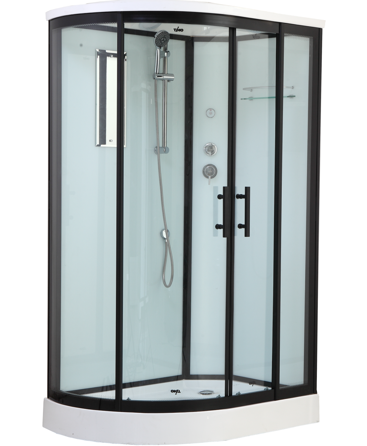Душевая кабина Timo Standart Black 120*85*220  (T-6602BR) - фото 1