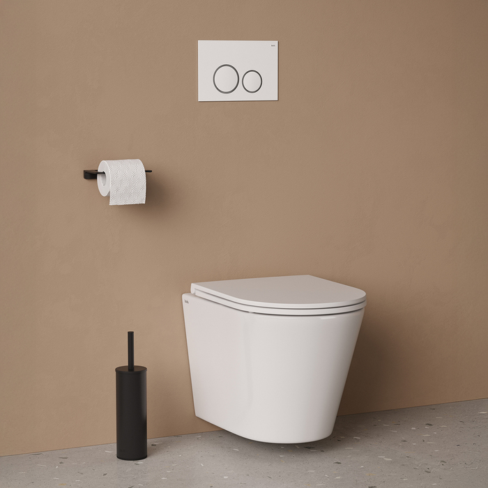 Клавиша смыва IDDIS Unifix универсальная, белая 002 (UNIR2WCi77) - фото 3